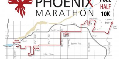 Kat jeyografik nan Phoenix maraton